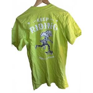 bright yellow skate t-shirt